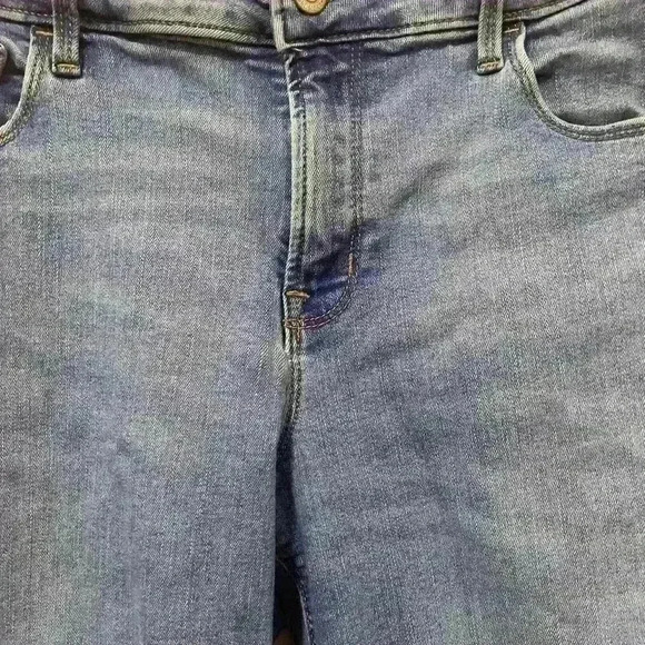 Old Navy Rockstar Super Skinny Jeans Blue Size 12 - Picture 5 of 10